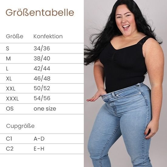 Größentabelle